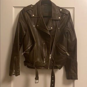 Leather jacket